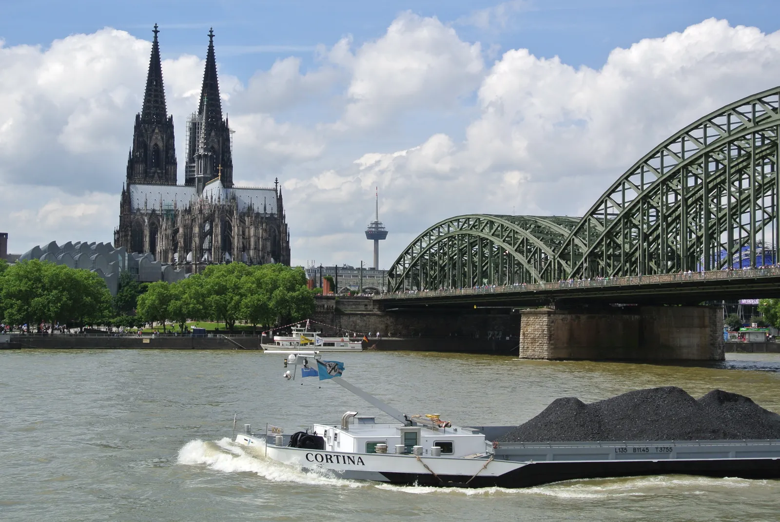 Blick über Köln mit dem Dom